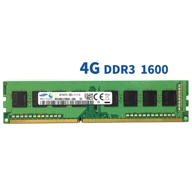 SAMSUNG DDR3 2GB 4GB 1066MHZ 1333MHz 1666MHZ DIMM PC3-10600 12800