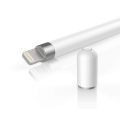 Magnetic Cap for Apple Pencil, Magnetic Replacement Protective Cap Cover for iPad Pro Pencil - White 1pc. 