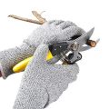 1 Pair Cut-Resistant Gloves Level 5 Protection Gloves For Kitchen Fish Slicing Meat Wood Carving Gardening Hand Protective Glove. 