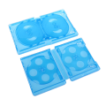 CD Storage Box 10-Piece Pack CD Case Plastic Double-Sided CD Storage Car CD Case Thickened DVD Case Durable Easy Install Easy to Use. 