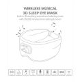 ph Sleep Mask Block Out Light Eye Mask Headphones With White Noise 3D Contoured Night Blindfold For Back Side Sleeper.