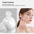 Noise Cancelling Sport Earbuds Air Conduction Earphones on the Machine TWS Bone Conduction Wireless Ear Bluetooth 5.2 Earphones Clip Empty.