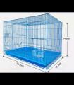 Large Squares Of Bangladeshi Premium Metal Bird Cage (2023) Size: 25 "× 19" Including All Accessories  Cash On Delivery Available. 