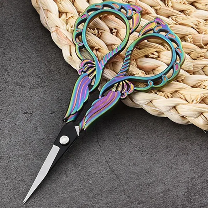 Orchid%20Shear%20New%20Black%20Blade%20Vintage%20Crafts%20Super%20Sharp%20Thin%20Tea%20Bag%20Cutting%20Tools%20Embroidery%20Professional%20Small%20Scissors%20Sewing%20-%20Image%203