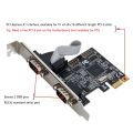 Pcie To Serial Ports RS232 Interface PCI-E PCI Express Card Adapter Industrial Control Computer Expansion Card.