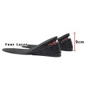 3cm 5cm 7cm 9cm Unisex Shoe Insert Taller Lift Height Up Increase Heel Insoles. 