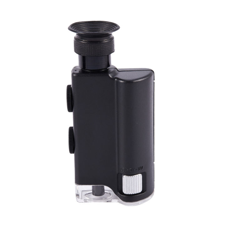 Portable 200X~240X Zoom Microscope Pocket Handheld Led Lamp