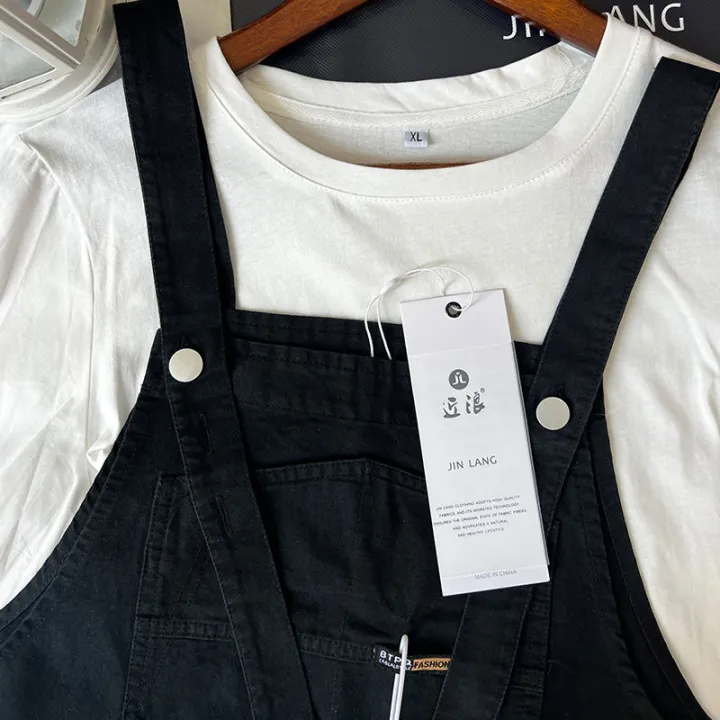 %E3%80%90High%20Quality%E3%80%91%E3%80%90Youthful-looking%20two-piece%20set%E3%80%91Cotton%20Suspender%20Pants%20Women's%20Suit%20Small%20Spring%20and%20Summer%20Loose%20Jumpsuit%20-%20Image%206