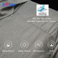 Rain Jacket Men Waterproof Sun Protection Clothing Fishing Camping Clothes Raincoat Quick Dry Skin Windbreaker With Pocket. 