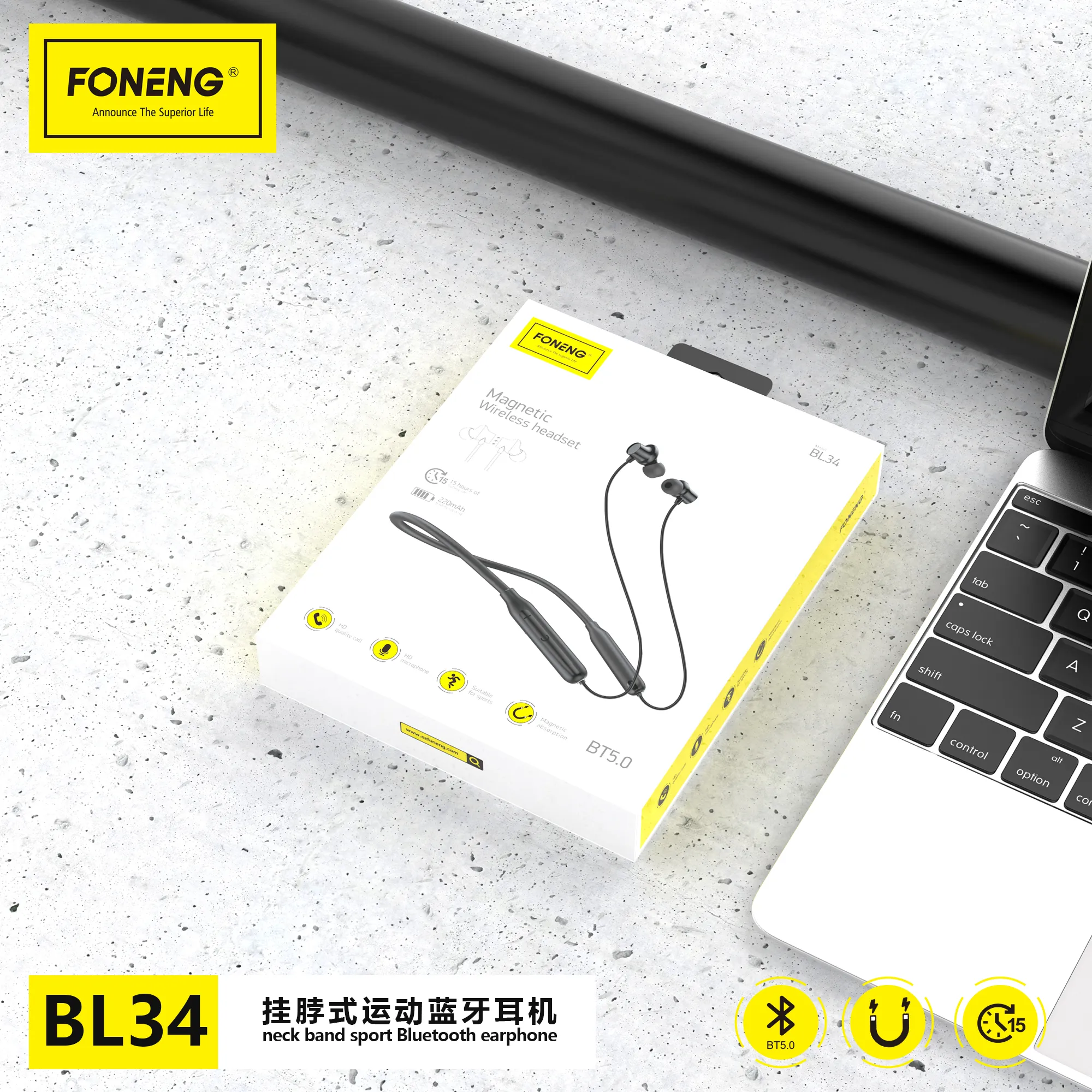 FONENG BL34 Neckband