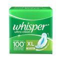 International Whisper Ultra Clean 15 Pads XL Sanitary Napkin. 