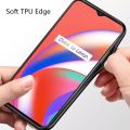 Realme C21 - (100% Premium Quality) DESIGNED IN HONG KONG Scratchproof Tempered Glass Case Back Cover Casing ...