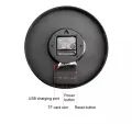 HD 1080P Wall Clock IP Wifi Camera with battery backup.
