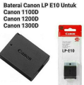 Canon Lp-E10 durable Battery Camera For Canon EOS 1100D 1200D 1300D, 4000D,Kiss X50 X70 X80 EOS Rebel T3 T5 T6. 