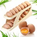 Slide-type Egg Box 1 pcs - Double-layer Automatic Egg Roller. 