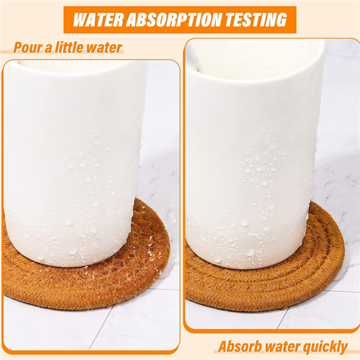 8%20Pcs%20Drink%20Coasters%20with%20Holder,%204%20Colors%20Absorbent%20Coasters%20for%20Drinks,%20Cotton%20Woven%20Coaster%20Set%20for%20Home%20Decor%20A%20-%20Image%204