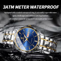 Men's Stainless Steel Wristwatch, Male Quartz Watch, Waterproof, Luminous, Date Week, Top Brand, Luxury, New, 2024. 