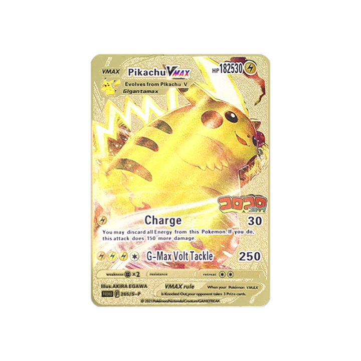 Pokemon%20183200%20High%20Mach%20HP%20Raichu%20English%20Japanese%20Spanish%20Metal%20Giant%20Card%20Mewtwo%20PikachuGx%20Charizard%20Vmax%20Collection%20Card%20-%20Image%206