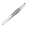 9cm Length Stainless Steel Hair Pick Tweezer & hair removal tool for Eyebrows, Facial Hair, Upper Lip, Nose Blackhead Remover (Golden & Silver) - chimta. 