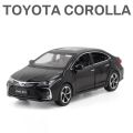 1:32 Toyota Corolla Hybrid Alloy Car Diecasts Toy Vehicles Car Model Sound and light Pull back Car Toys For Kids Gifts. 