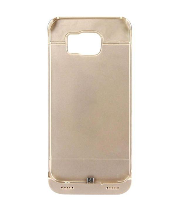 External Battery Case For Samsung S6 Edge 4200mA  - Gold