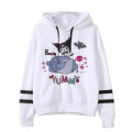 Y2k Sweatshirts Fashion Clothes Vest Kuromi Hoodie Sanrio Kuromi Women Manga Sweatshirt Harajuku Female Hoodies Hoody. 