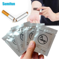 5 Pcs (1 packet) Anti-Smoking Sticker Stop Smoking Patch 1 Pair Stop Smoking Magnet + Anti Smoke Patch Sticker China Herbal Medicine. 