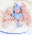 20CM Full Body Silicone Baby Doll Lifelike Reborn Doll Cute Mini Reborn Dolls for Girls Reborn Doll Toys Gift For Kids Toy.