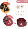 Guitar Fingerboard Sticker Shell Inlaid Fingerboard Applique Curved Sticker Decorative Guard Board Sticker - guitar accessories. 