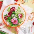 KRABALL 35pcs Cross Stitch Round Hoop Set Embroidery Frame Hoop Ring Sewing Tools With Needles Needlework Tools Accessories. 
