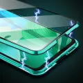 Magnetic Metal Case for VIVO Y19 Y17 /Y15 / Y12 / Y11 /Y50 /Y30 360 Dual Tempered Glass Back Hard Cover Double Side Glass. 