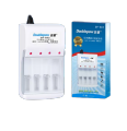 Doublepow B02 LED Intelligent Rapid AA AAA Battery Charger for 1.2V Ni-MH Ni-CD Rechargeable Battery. 