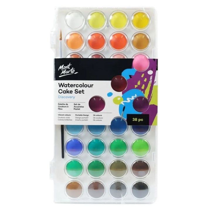 Mont%20Marte%20Discovery%20Watercolour%20Cake%20Set%20%E2%80%93%2017%20Piece%20Painting%20Set%20-%20Image%202