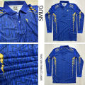 SMUG Premium POLO Full Sleeve Sports T-shirt Combo Pack -3 Pcs -Blue, Maroon and Green color.