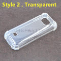 HKFASTEL Protection Case For Nokia C2 C2-01 C2 01 jelly Clear Soft TPU Back Case Protection Skin Camera Protect Cover. 