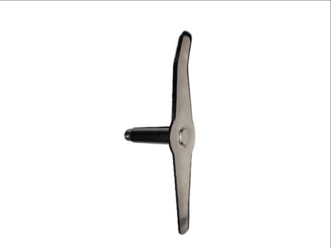 Stainless Steel Blade with Shaft for Juicer Machine 2 blade silver