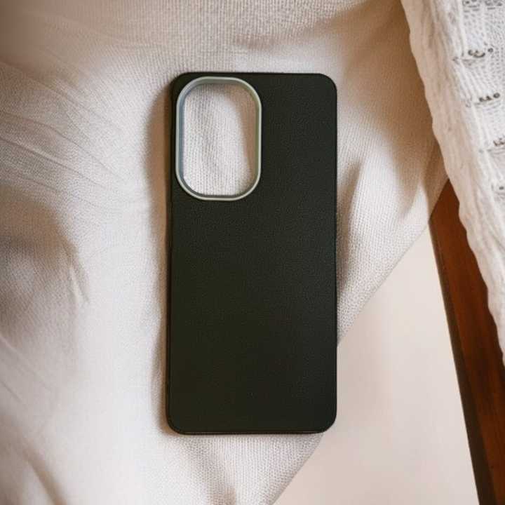 For OnePlus Nord CE 3 Lite ( 1+ Nord CE 3 Lite ) thin Leather Grain TPU Design Anti-Fingerprint Protect Cover Phone Cases Mobile Cover-E_Store