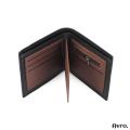 Avro Men's Soft PU Leather Business Wallet Multi-Card Slot With ID Holder Solid Color Travel Money Bag For Men. 