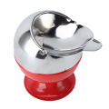 Desktop Ashtray Iron Structure Simple Operation Self Cleaning Aesthetic Polished Standing Ashtray Windproof with Lid for Home KTV Hotel.