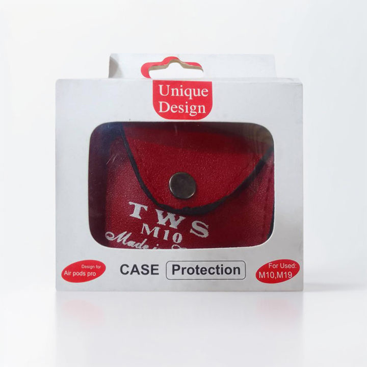 M10 and M19 TWS Wireless Earbuds Protection Case Cover Multi-Color