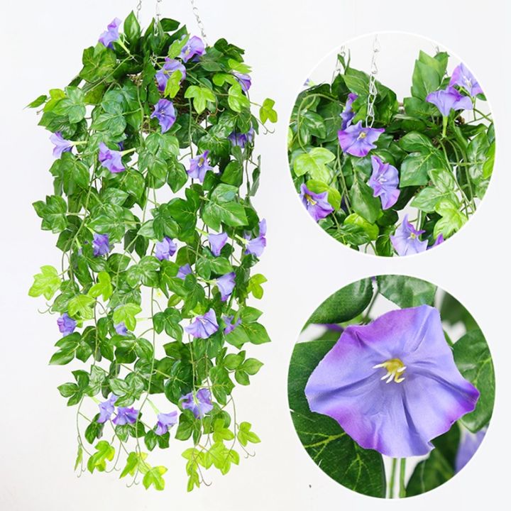 Artificial%20Flower%20Rattan%20Living%20Room%20Decoration%20Flowers%20Wall%20Decoration%20Chlorophytum%20Hanging%20Basket%20Wall%20Hanging%20Outdoor%20Simulation%20Morning%20Glory%20-%20Image%202