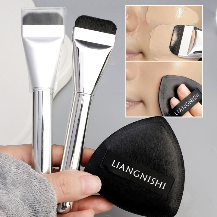 Flat-head%20Foundation%20Brush%20Black%20Makeup%20Puff%20Blender%20Sponge%20Ultra-thin%20Head%20Traceless%20Concealer%20Applicator%20Tool%20-%20Image%204