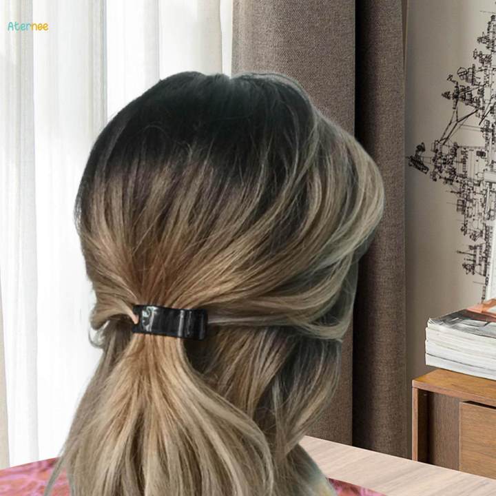 French%20Hair%20Clip%20Anti%20Slip%20Grip%20Jaw%20Durable%20Hair%20Braiding%20Tool%20Ponytail%20Clip%20Black%20-%20Image%204