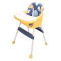 Toddler High Chair Ergonomic Baby Security High Chair Adjustable Slip Proof Safe for Kids for Dinner. 