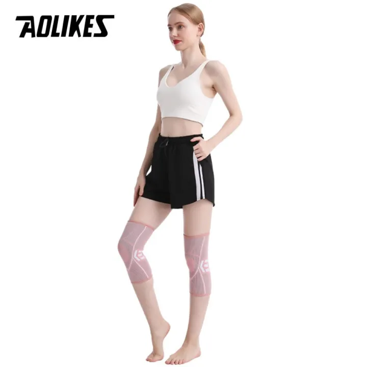 AOLIKES%201PCS%20Knee%20Brace%20Support%20for%20Arthritis%20Joint%20Nylon%20Sports%20Fitness%20Compression%20Sleeves%20Kneepads%20Cycling%20Running%20Protector%20-%20Image%205