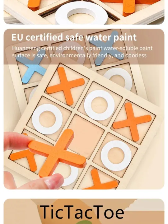 1pc%20Xo%20Tic%20Tac%20Toe%20Children%20Board%20Game%20Parent-child%20Interactive%20Logic%20Thinking%20Fun%20Game%20Children%20Puzzle%20Toys%20Gaming%20Gift%20-%20Image%204