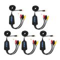 5X USB 2.0 Video Capture Card Single Channel USB Capture Card AV Capture Device Drive-Free Digital Converter.