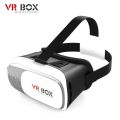 VR BOX 2.0 Virtual Reality 3D Glasses for Smartphones With REMOTE - White and Black. 