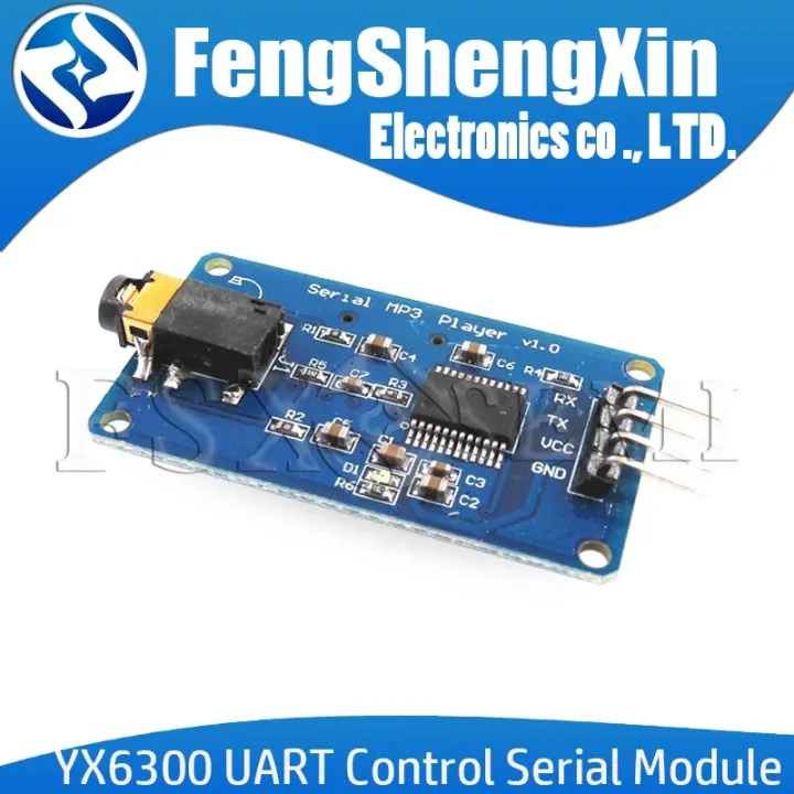 YX6300 YX5300 UART Control Serial Module MP3 Music Player Module For Arduino/AVR/ARM/PIC CF Micro SD / SDHC3.2-5.2V