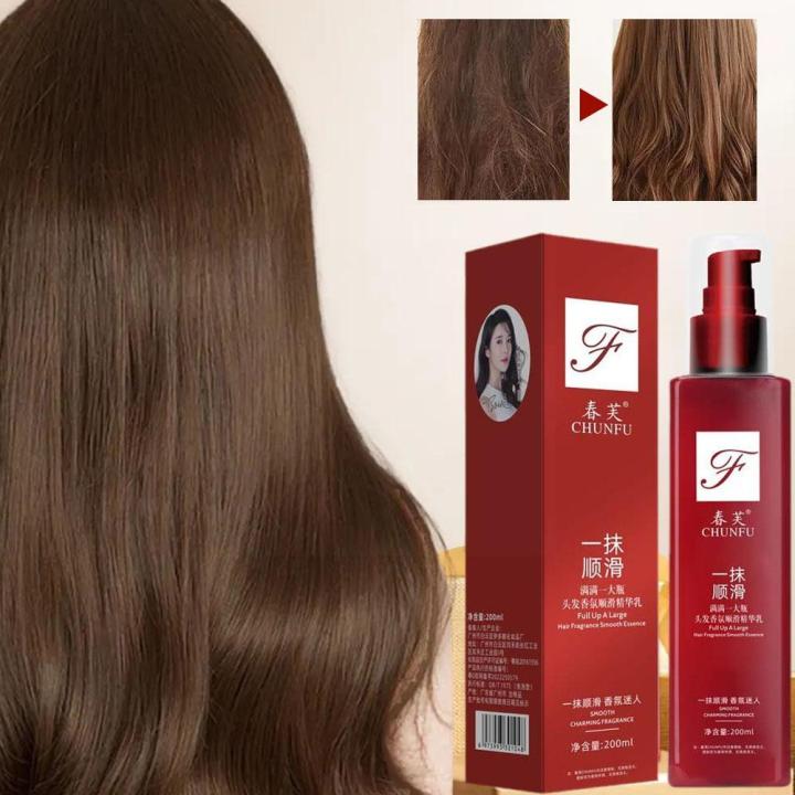 Hair Smoothing Leave-in Conditioner 200ml A Of Magical Hair Care Product Repairing Hairs Damaged Quality For Women 1 bottle BruberryBeE